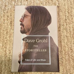 Dave Grohl the Storyteller Tales of Life and Music - reading - book - rock